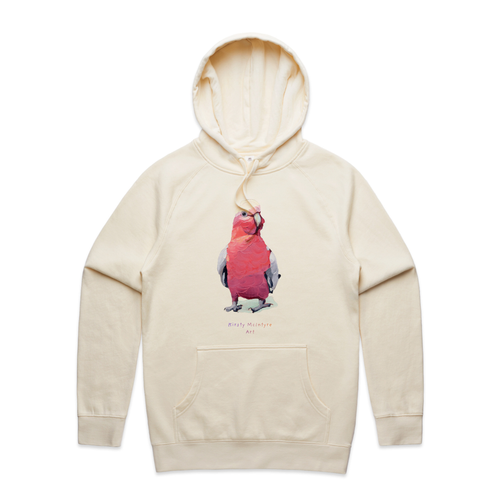 Absolute Galah Hoodie by Lonely Kids Club. All clothing from our T-shirts to our shorts and hoodies are ethically made, and printed packed and shipped from Sydney.