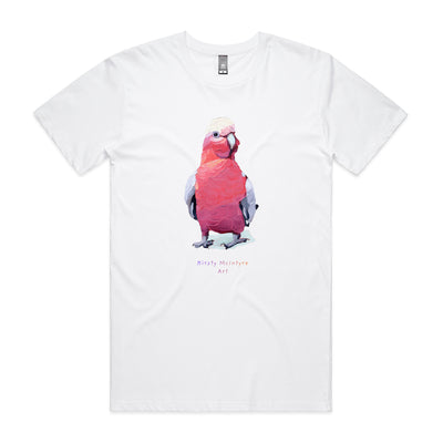 Absolute Galah Tee by Lonely Kids Club. All clothing from our T-shirts to our shorts and hoodies are ethically made, and printed packed and shipped from Sydney.