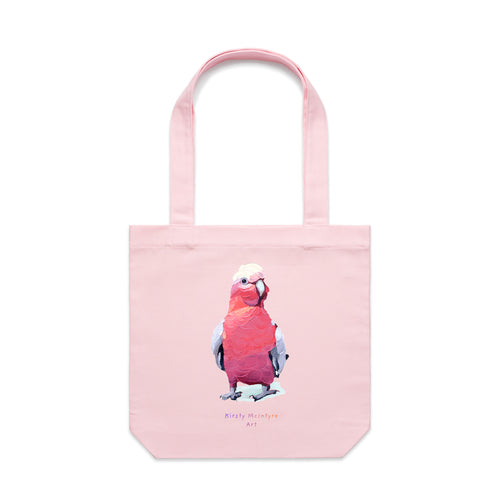 Absolute Galah Tote by Lonely Kids Club. All clothing from our T-shirts to our shorts and hoodies are ethically made, and printed packed and shipped from Sydney.