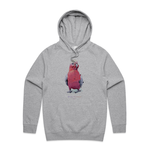 Absolute Galah Hoodie by Lonely Kids Club. All clothing from our T-shirts to our shorts and hoodies are ethically made, and printed packed and shipped from Sydney.