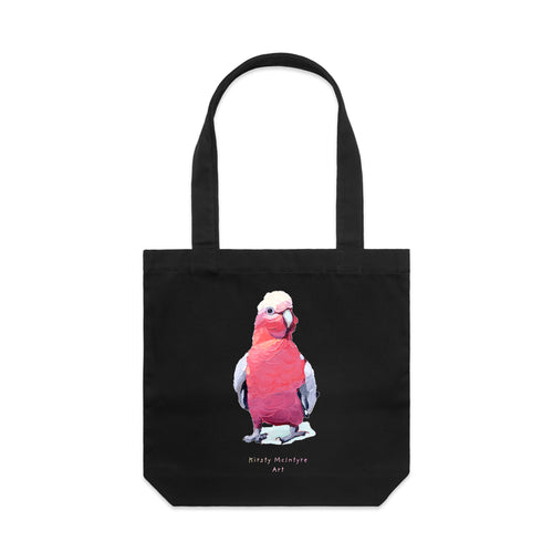 Absolute Galah Tote by Lonely Kids Club. All clothing from our T-shirts to our shorts and hoodies are ethically made, and printed packed and shipped from Sydney.