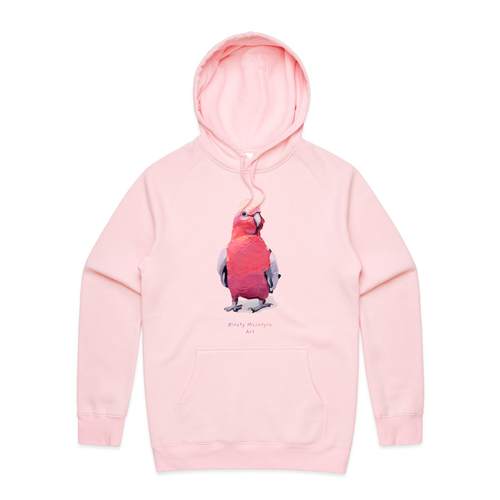 Absolute Galah Hoodie by Lonely Kids Club. All clothing from our T-shirts to our shorts and hoodies are ethically made, and printed packed and shipped from Sydney.