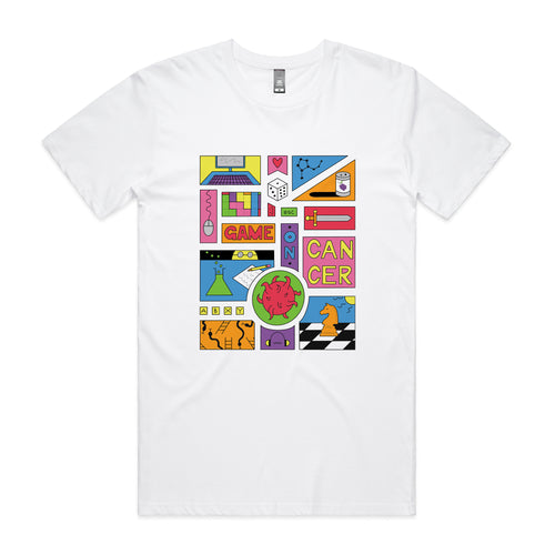 Science Meets Gaming Charity Tee by Lonely Kids Club. All clothing from our T-shirts to our shorts and hoodies are ethically made, and printed packed and shipped from Sydney.