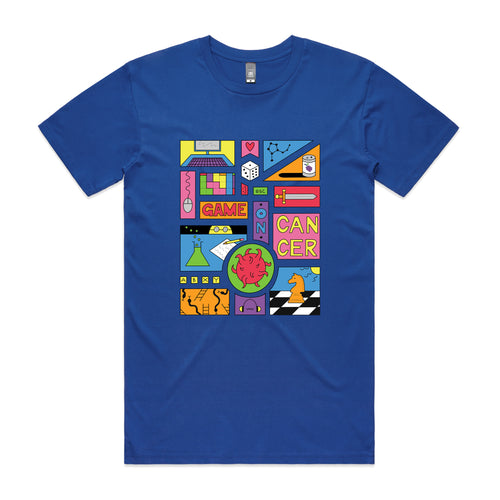 Science Meets Gaming Charity Tee by Lonely Kids Club. All clothing from our T-shirts to our shorts and hoodies are ethically made, and printed packed and shipped from Sydney.