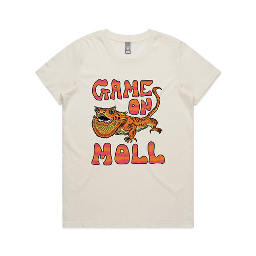 Game On Moll Tee by Lonely Kids Club. All clothing from our T-shirts to our shorts and hoodies are ethically made, and printed packed and shipped from Sydney.