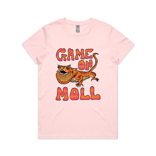 Game On Moll Tee by Lonely Kids Club. All clothing from our T-shirts to our shorts and hoodies are ethically made, and printed packed and shipped from Sydney.