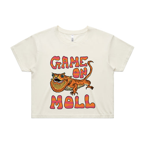 Game On Moll Tee by Lonely Kids Club. All clothing from our T-shirts to our shorts and hoodies are ethically made, and printed packed and shipped from Sydney.