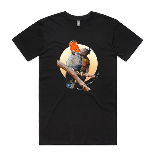Gang Gang Lovers Tee by Lonely Kids Club. All clothing from our T-shirts to our shorts and hoodies are ethically made, and printed packed and shipped from Sydney.
