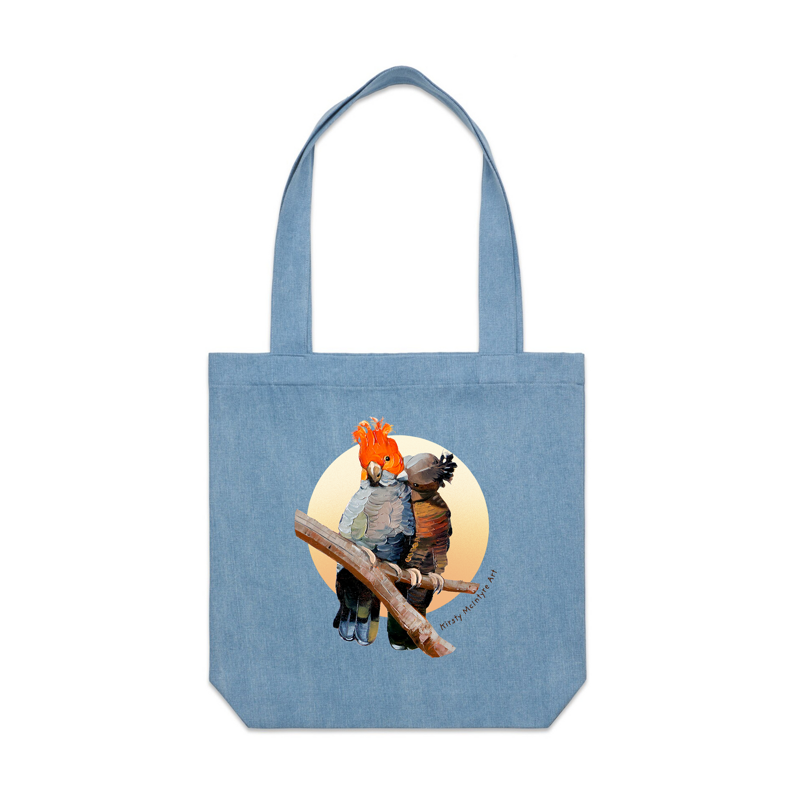 Gang Gang Lovers Tote by Lonely Kids Club. All clothing from our T-shirts to our shorts and hoodies are ethically made, and printed packed and shipped from Sydney.
