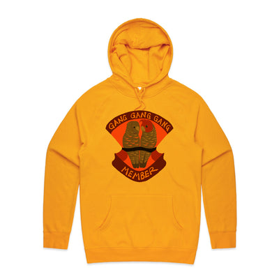 Gang Gang Gang Member Hoodie by Lonely Kids Club. All clothing from our T-shirts to our shorts and hoodies are ethically made, and printed packed and shipped from Sydney.