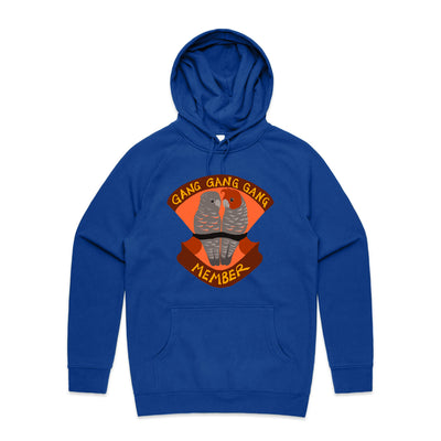 Gang Gang Gang Member Hoodie by Lonely Kids Club. All clothing from our T-shirts to our shorts and hoodies are ethically made, and printed packed and shipped from Sydney.