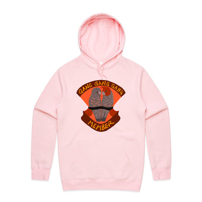 Gang Gang Gang Member Hoodie by Lonely Kids Club. All clothing from our T-shirts to our shorts and hoodies are ethically made, and printed packed and shipped from Sydney.