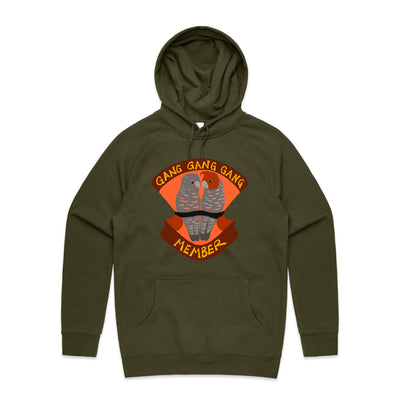Gang Gang Gang Member Hoodie by Lonely Kids Club. All clothing from our T-shirts to our shorts and hoodies are ethically made, and printed packed and shipped from Sydney.