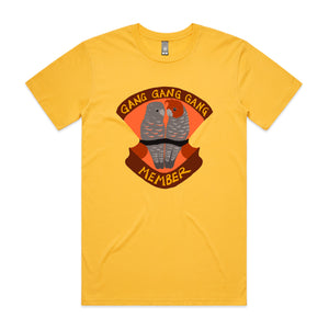 Gang Gang Gang Member Tee by Lonely Kids Club. All clothing from our T-shirts to our shorts and hoodies are ethically made, and printed packed and shipped from Sydney.