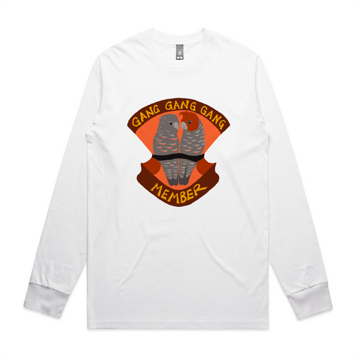Gang Gang Gang Member Tee by Lonely Kids Club. All clothing from our T-shirts to our shorts and hoodies are ethically made, and printed packed and shipped from Sydney.