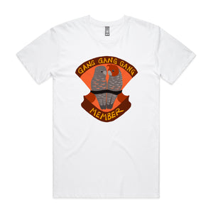 Gang Gang Gang Member Tee by Lonely Kids Club. All clothing from our T-shirts to our shorts and hoodies are ethically made, and printed packed and shipped from Sydney.