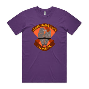 Gang Gang Gang Member Tee by Lonely Kids Club. All clothing from our T-shirts to our shorts and hoodies are ethically made, and printed packed and shipped from Sydney.