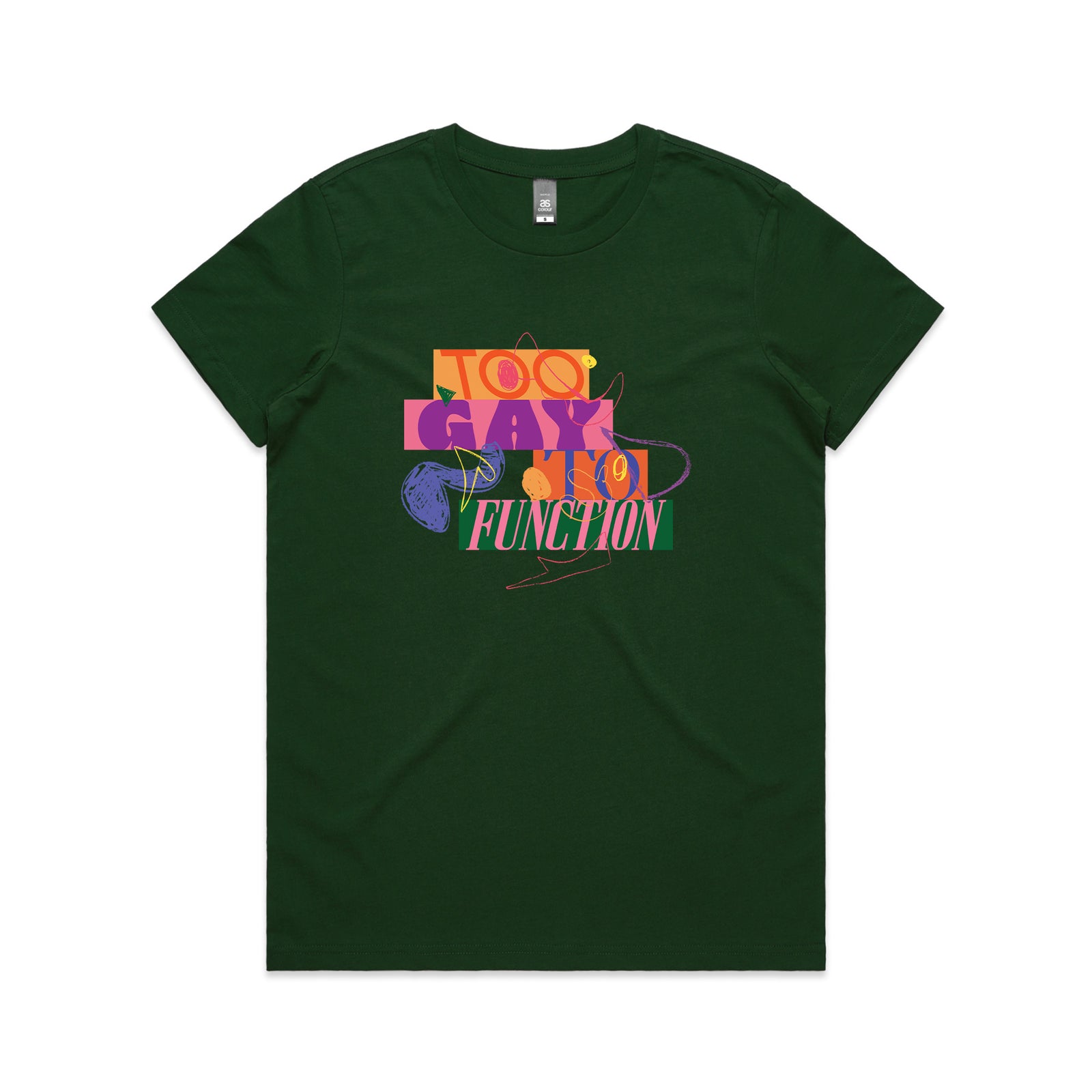 Too Gay To Function Tee