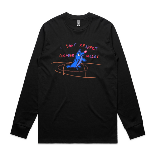 Gender Moles Tee by Lonely Kids Club. All clothing from our T-shirts to our shorts and hoodies are ethically made, and printed packed and shipped from Sydney.