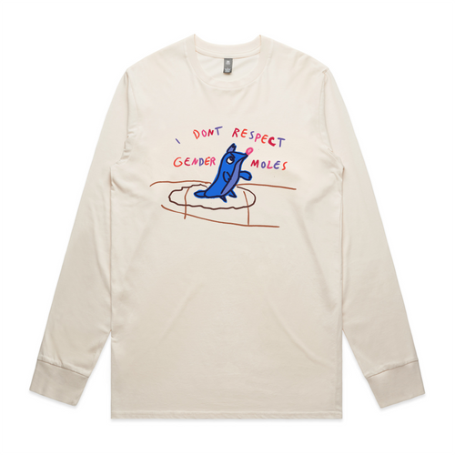 Gender Moles Tee by Lonely Kids Club. All clothing from our T-shirts to our shorts and hoodies are ethically made, and printed packed and shipped from Sydney.