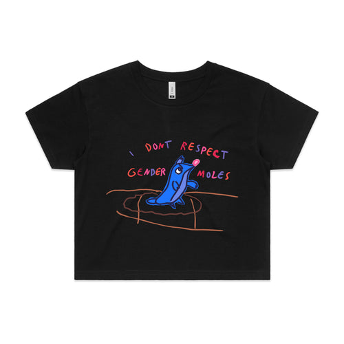 Gender Moles Tee by Lonely Kids Club. All clothing from our T-shirts to our shorts and hoodies are ethically made, and printed packed and shipped from Sydney.