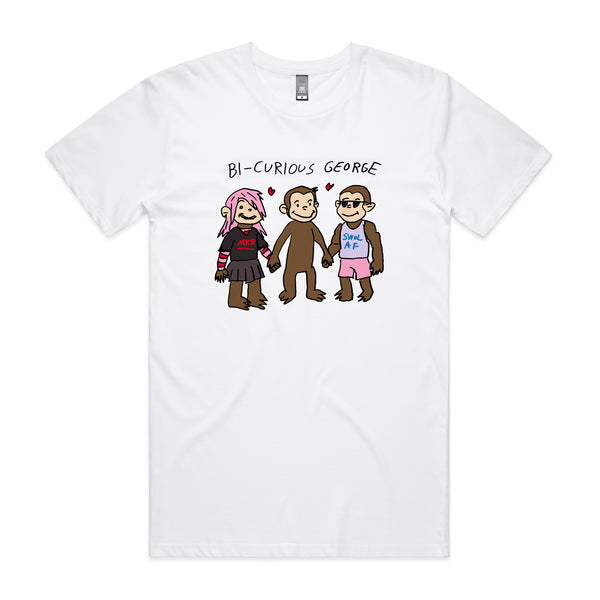 Bi-Curious George Tee
