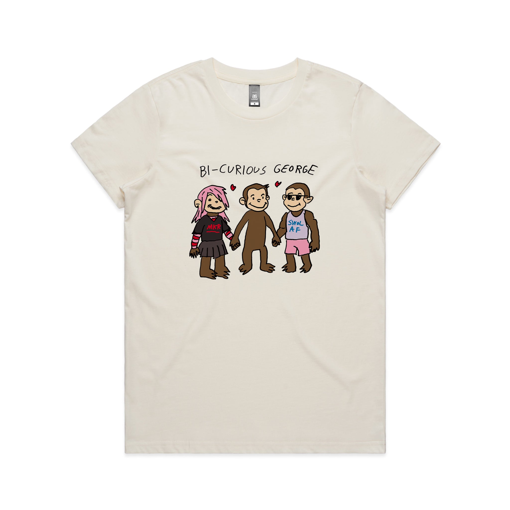 Bi-Curious George Tee