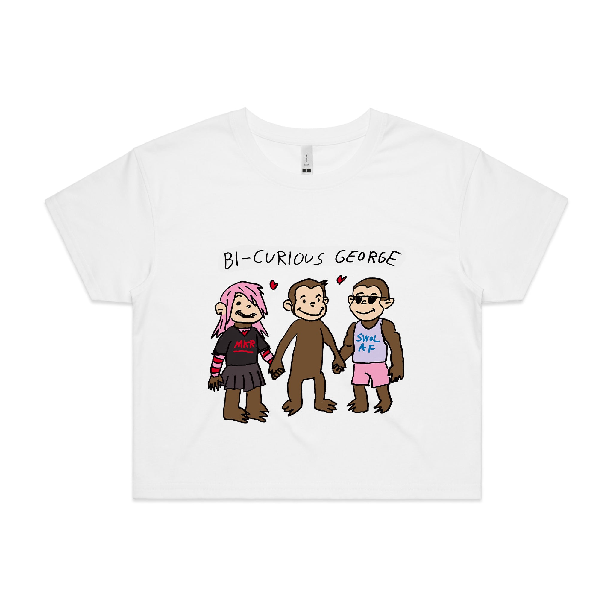 Bi-Curious George Tee