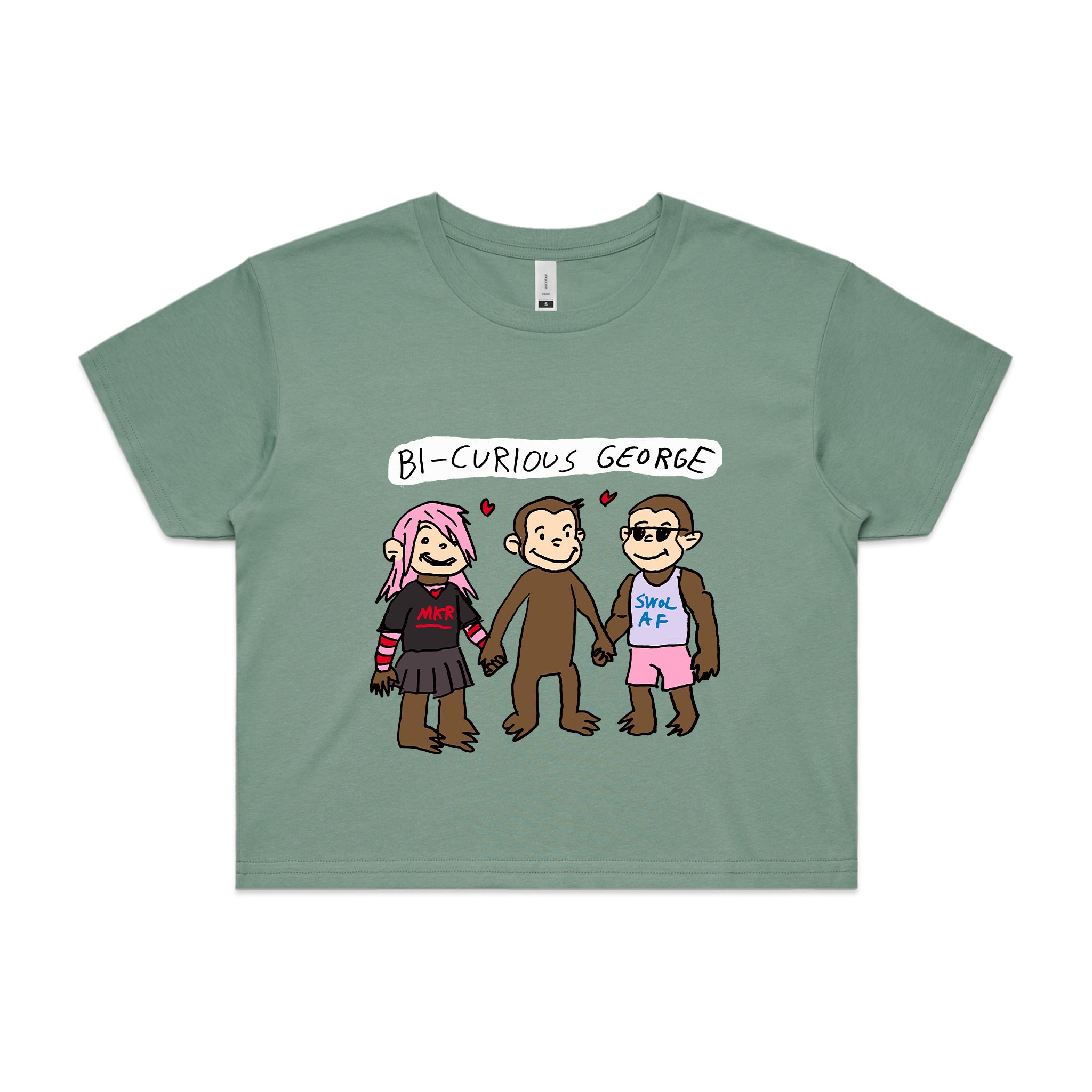 Bi-Curious George Tee