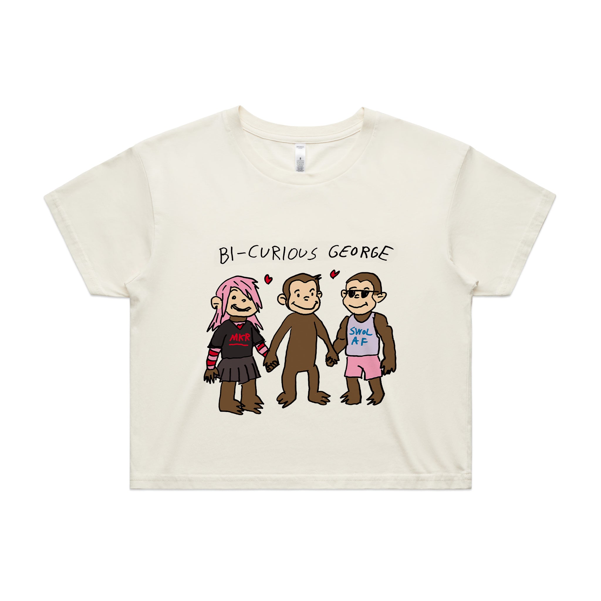 Bi-Curious George Tee