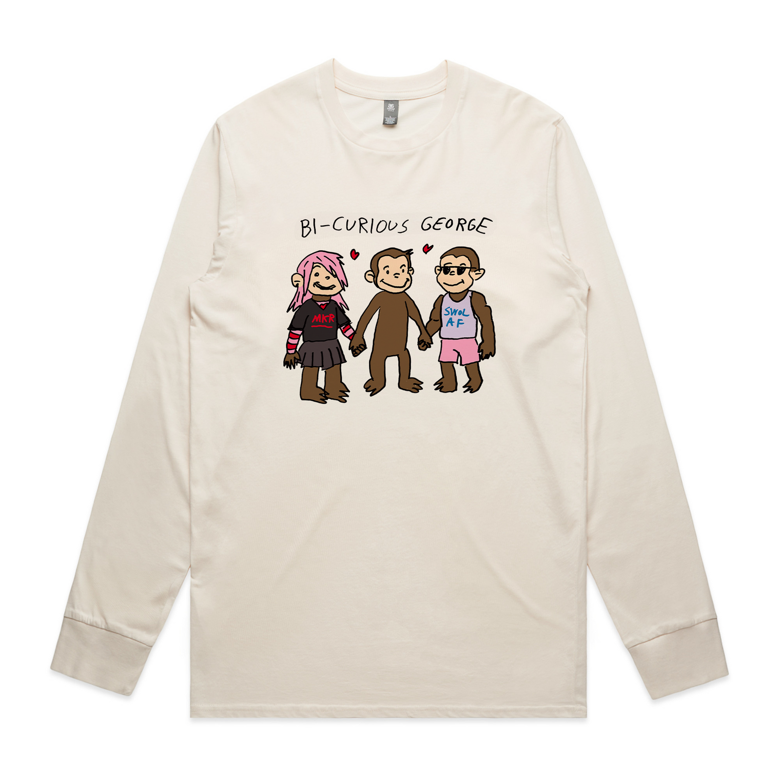 Bi-Curious George Tee