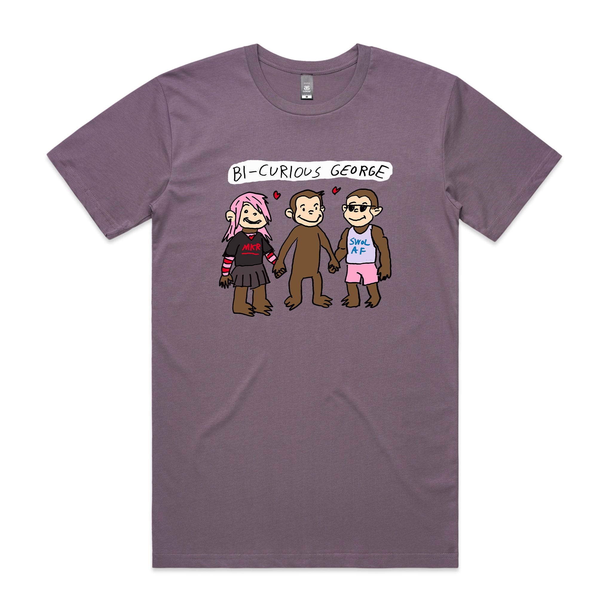 Bi-Curious George Tee