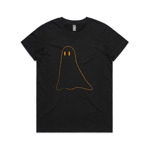 Ghost Tee by Lonely Kids Club. All clothing from our T-shirts to our shorts and hoodies are ethically made, and printed packed and shipped from Sydney.