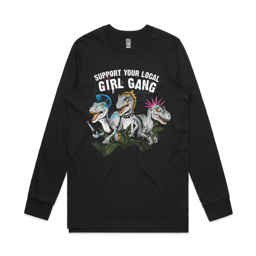 Girl Gang Tee by Lonely Kids Club. All clothing from our T-shirts to our shorts and hoodies are ethically made, and printed packed and shipped from Sydney.