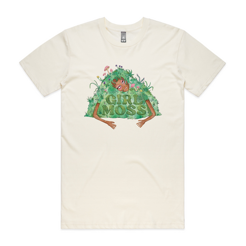 Girl Moss Tee by Lonely Kids Club. All clothing from our T-shirts to our shorts and hoodies are ethically made, and printed packed and shipped from Sydney.