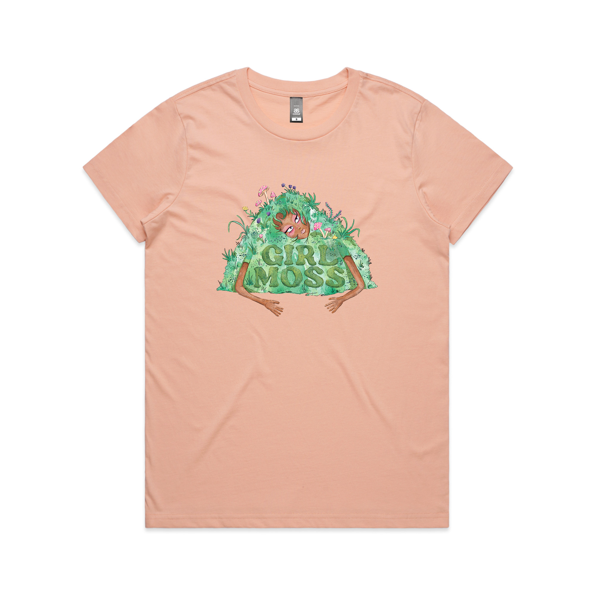 Girl Moss Tee