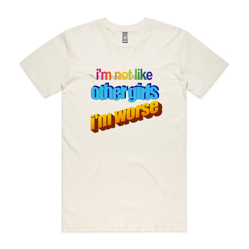 Other Girls Tee by Lonely Kids Club. All clothing from our T-shirts to our shorts and hoodies are ethically made, and printed packed and shipped from Sydney.