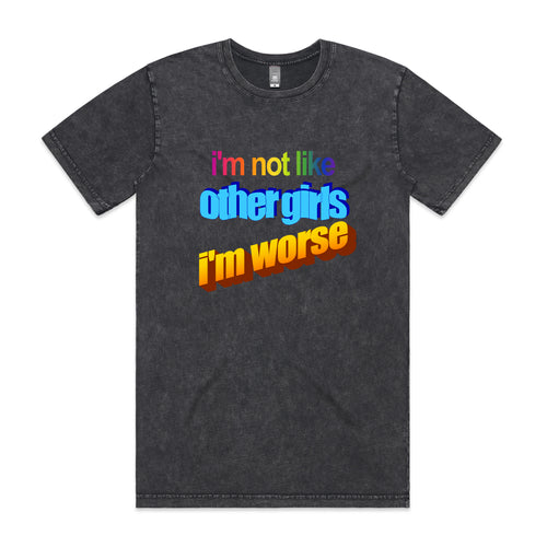 Other Girls Tee by Lonely Kids Club. All clothing from our T-shirts to our shorts and hoodies are ethically made, and printed packed and shipped from Sydney.