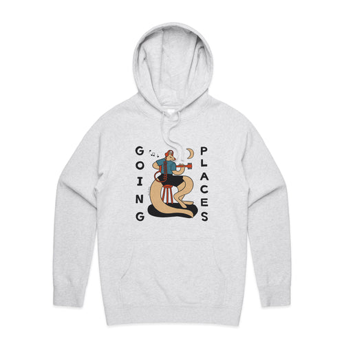 Going Places Hoodie by Lonely Kids Club. All clothing from our T-shirts to our shorts and hoodies are ethically made, and printed packed and shipped from Sydney.