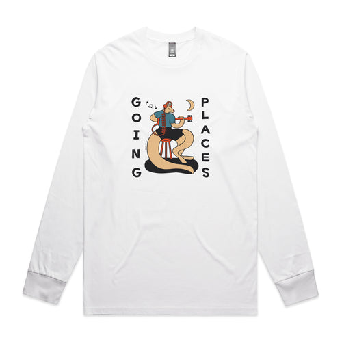 Going Places Tee by Lonely Kids Club. All clothing from our T-shirts to our shorts and hoodies are ethically made, and printed packed and shipped from Sydney.