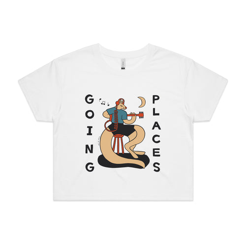 Going Places Tee by Lonely Kids Club. All clothing from our T-shirts to our shorts and hoodies are ethically made, and printed packed and shipped from Sydney.