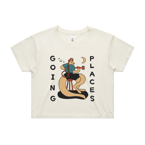 Going Places Tee by Lonely Kids Club. All clothing from our T-shirts to our shorts and hoodies are ethically made, and printed packed and shipped from Sydney.