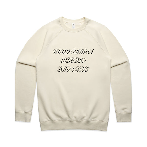 Good People Disobey Bad Laws Jumper