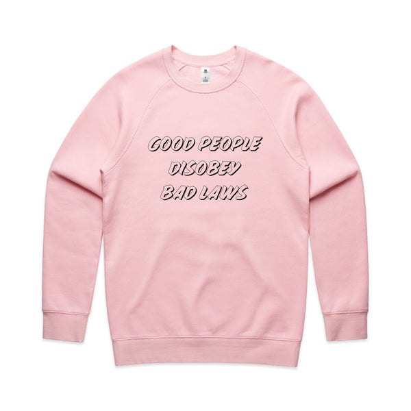 Good People Disobey Bad Laws Jumper