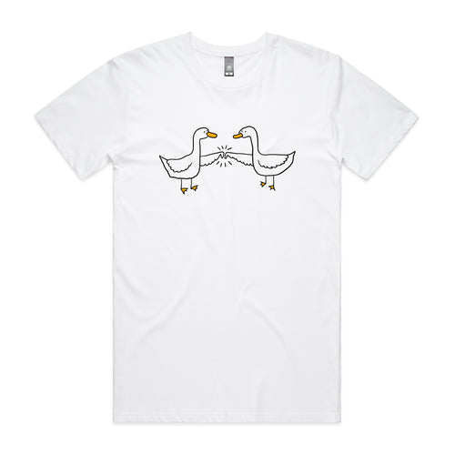 Goose Bump Tee by Lonely Kids Club. All clothing from our T-shirts to our shorts and hoodies are ethically made, and printed packed and shipped from Sydney.