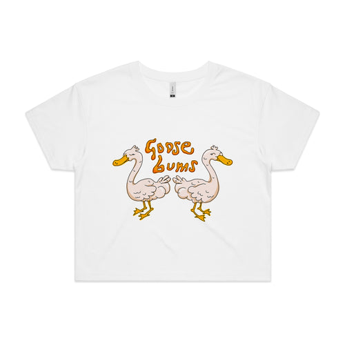 Goose Bums Tee by Lonely Kids Club. All clothing from our T-shirts to our shorts and hoodies are ethically made, and printed packed and shipped from Sydney.