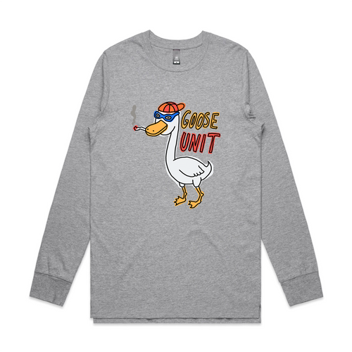 Goose Unit Tee by Lonely Kids Club. All clothing from our T-shirts to our shorts and hoodies are ethically made, and printed packed and shipped from Sydney.