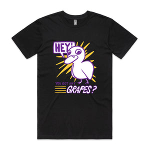 Got Any Grapes Tee by Lonely Kids Club. All clothing from our T-shirts to our shorts and hoodies are ethically made, and printed packed and shipped from Sydney.