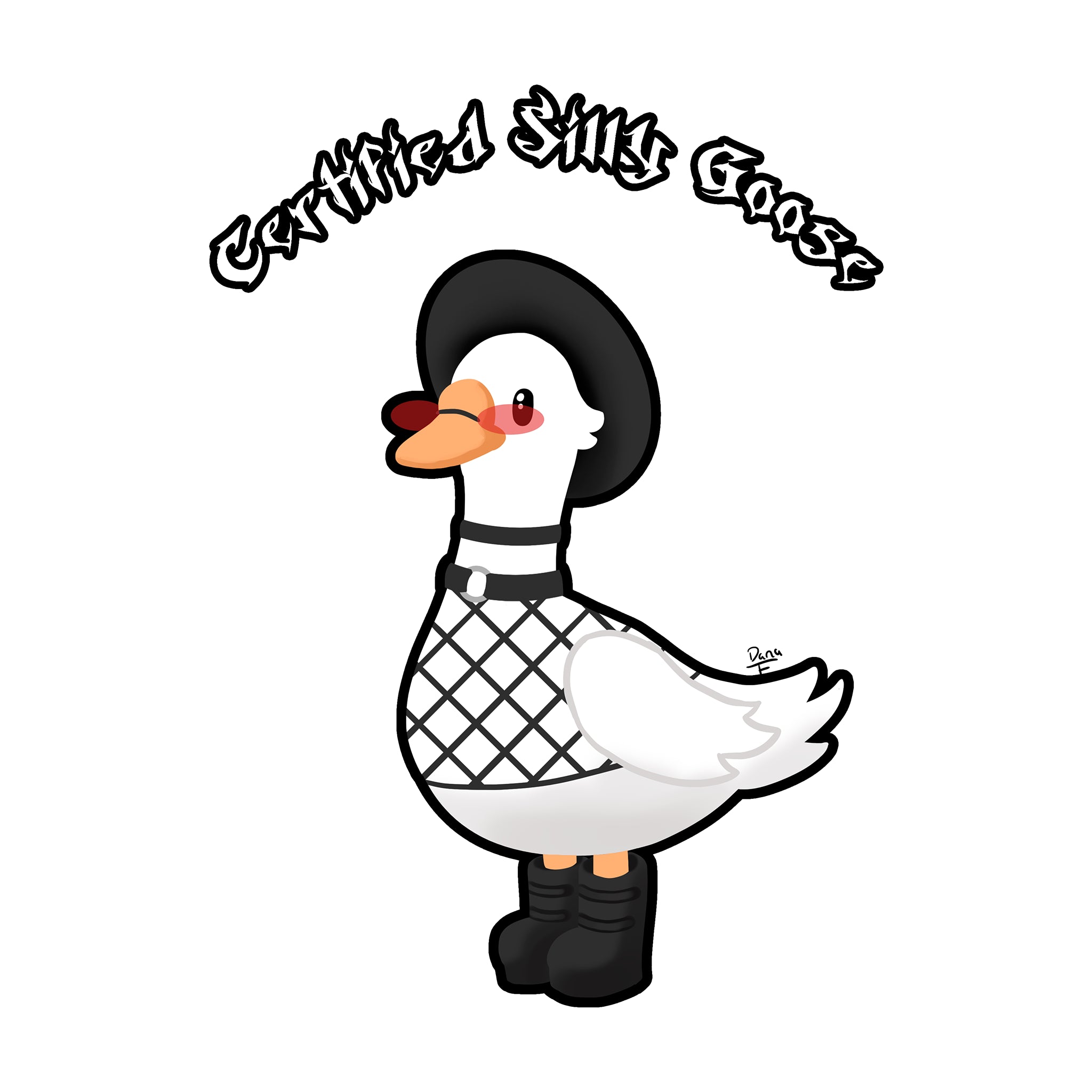 Goth Silly Goose Tee