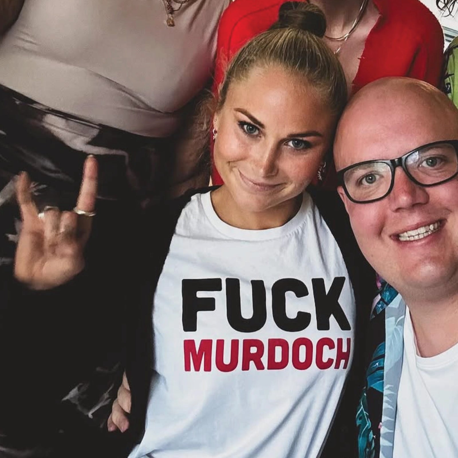 Fuck Murdoch Tee | Lonely Kids Club Australia